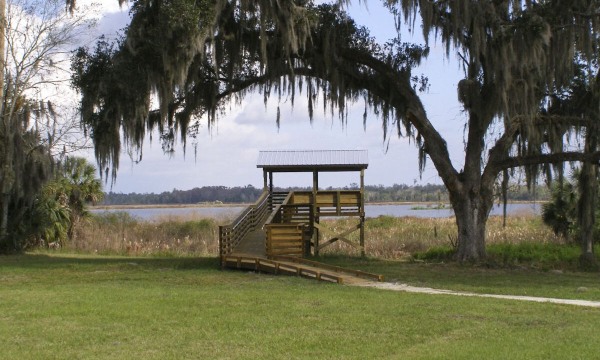 Observation Tower at Orange Creek Restoration Area