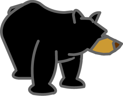 Illustrated bear