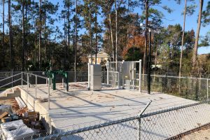New wastewater treatment station